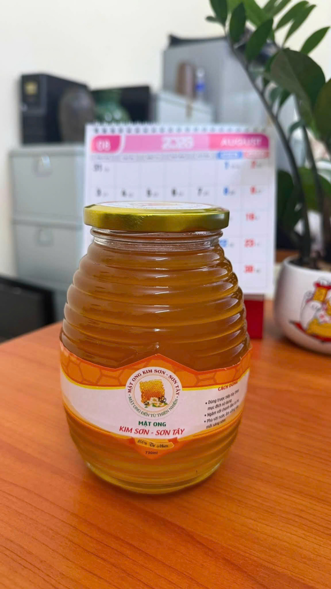 Mật ong Kim Sơn nguyên chất chai 1 lít